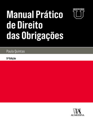 cover image of Manual Prático de Direito das Obrigações--5ª Edição